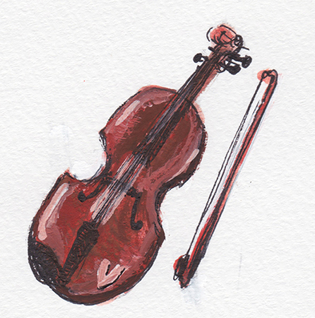 violin